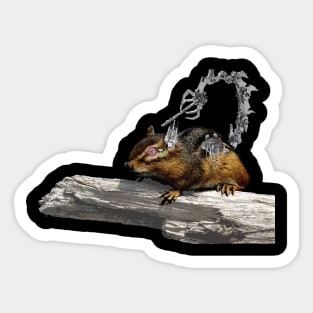 RoboChipmunk Sticker